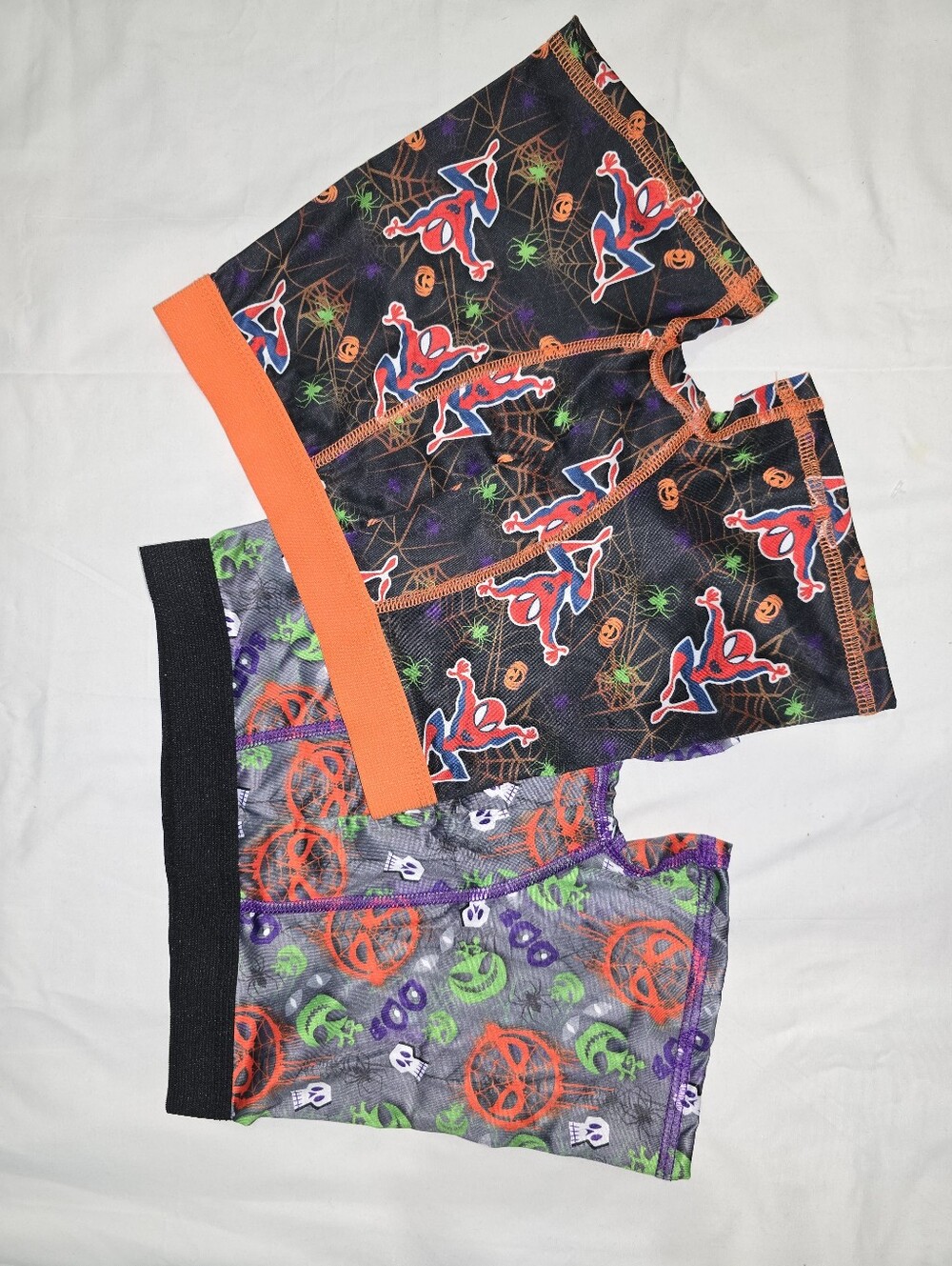 Kids 2pk Spider-Man Print Halloween Edition Boxer Briefs Size 8